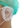 plastic ear cover PE disposable shower ear cap for beauty salon