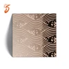 SUS etched decorative 304 4'x8' stainless steel sheet price