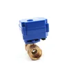 Motorized ball valve manufacturers CWX-25s 1inch 12v brass two way electric ball valve actuator spring return