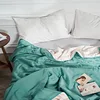 100% Bamboo solid color customized bedding sets