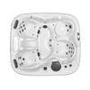 Unique Design Deluxe Rectangle Fashionable Hot Tub 4 person Outdoor SPA