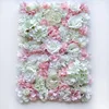 Wholesale artificial Hydrangea Silk Flower Wall high quality wedding Backdrop flower wall