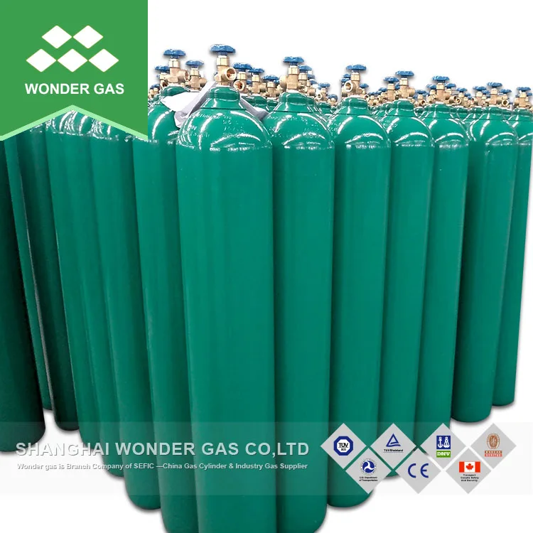 High Quality Industrial Use 47L Capacity oxygen Gas Cylinders