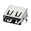 Waterproof USB Connector 4 Pin Right Angle 90 Degree DIP Type A Female USB connector