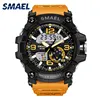 Smael 1617 Factory Sell Buy Watches Online 2 Time Zone Alarm Chrono Digital Sport Watches For Men