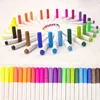 Fancy Washable 24 Colors Rock Drawing Marker Pens And Use On Fabric ceramic