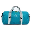 Outdoor portable folding single shoulder slung back travel bag