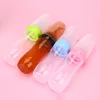 Natural Touch BPA Free FDA Approved Include Nipple&Spoon Travel Infant Silicone Feeder Feeding Bottle for Cereal and Baby Food