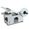 Semi Automatic Glass Plastic Round Bottle Labeling Machine with Code Printer