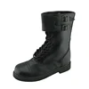 Goodyear welted corrected leather men military army boots