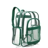 Children Clear Vinyl Small Backpack Coating with Transparent PVC for Preschool Kindergarten Kids