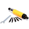 Electric Chisel+5 Carving Tips Wrench Flexible Flex Shaft Wood Chisel Carving Tool Set Furniture Wood working Tool