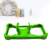 4-6 Inch Mobile Phone Accessory Soft Silicone shockproof case bumper with phone kickstand