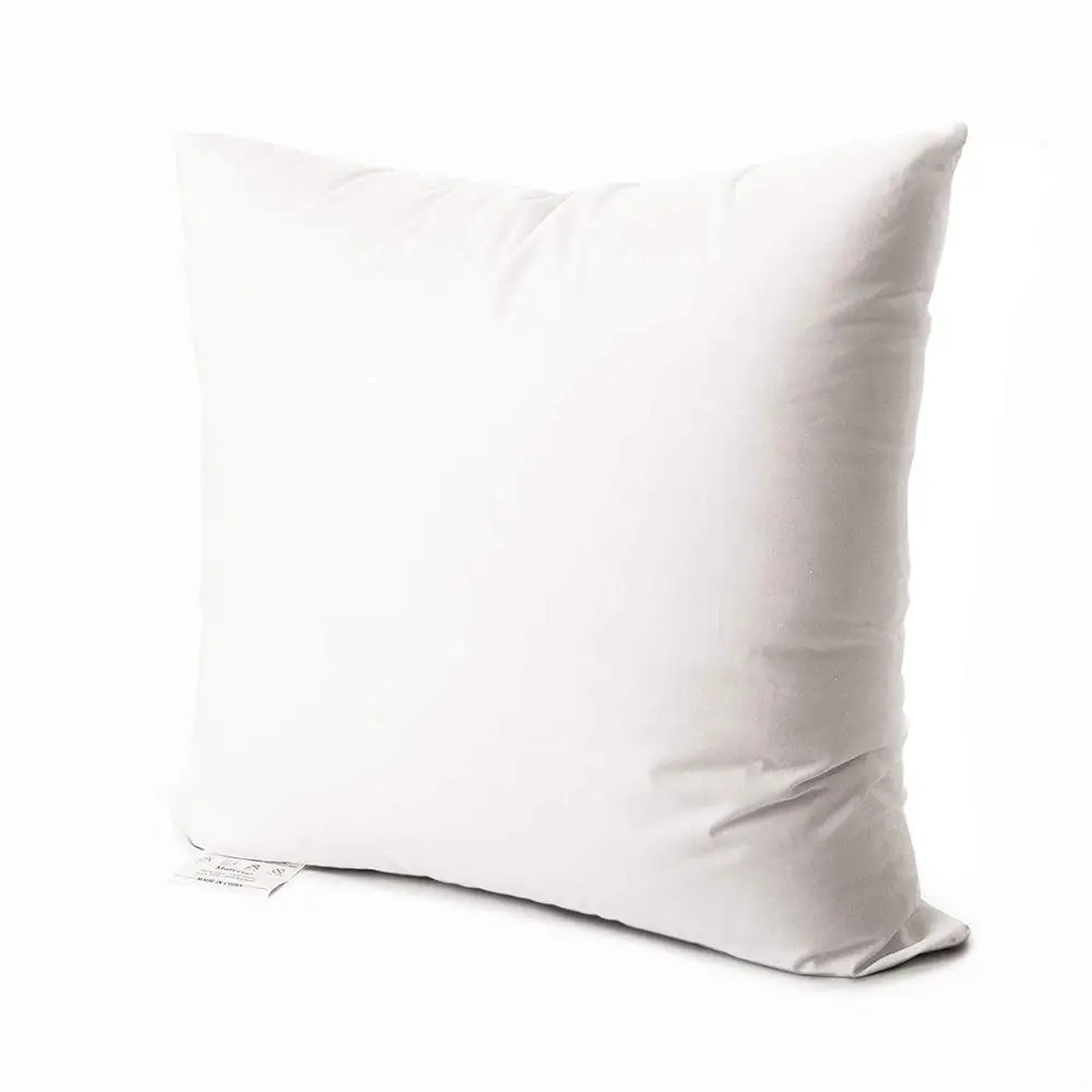 Throw Pillow Insert Soft Fluffy Down Alternative Polyester Square