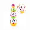 Nesting Easter Plastic Eggs Toy, Eggs Stacking Toy Stacker Toys for Girl and Boys, Cute Chicken Family Style Baby Toddler Toy