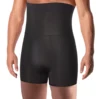 men underwear boxer briefs waist shaper body shorts slimming tummy black high control girdle boxers 3xl