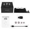 Upgraded Wireless Earbuds, Magnetic Bluetooth 5.0 Stereo Sound Earphones, Dual Built-in Mic Auto Pairing Headphones