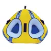 2 riders water sport inflatable water towable tube