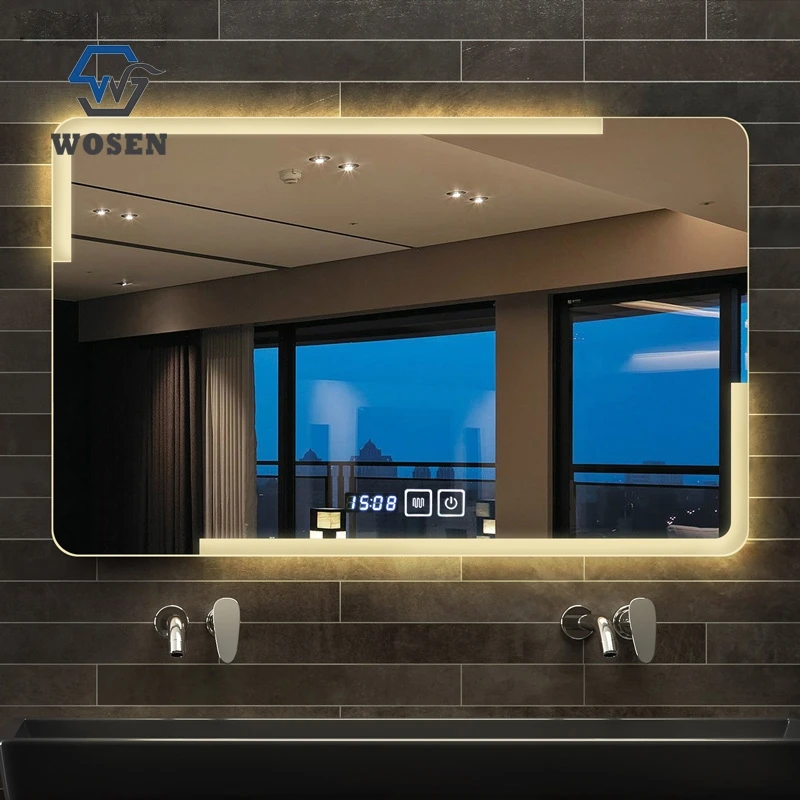 Custom Led Light Mirror Bathroom Led Lighted Smart Mirror Buy Custom Led Light Mirror,Light