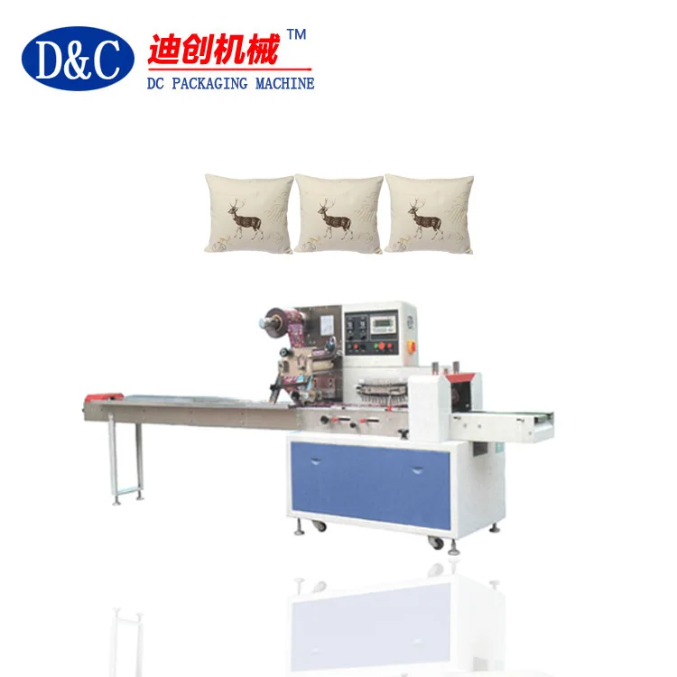 2019 hot sale Newest fully Automatic pillow packing machine for toy/doll/The teddy bear/Building blocks/chess pieces/ in type DC