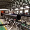 Manufacture 600mm 400mm Large Plastic Drain Black Hdpe Pipe With Collars For Sand Agriculture Drip Tubing Dredging Float Pipes