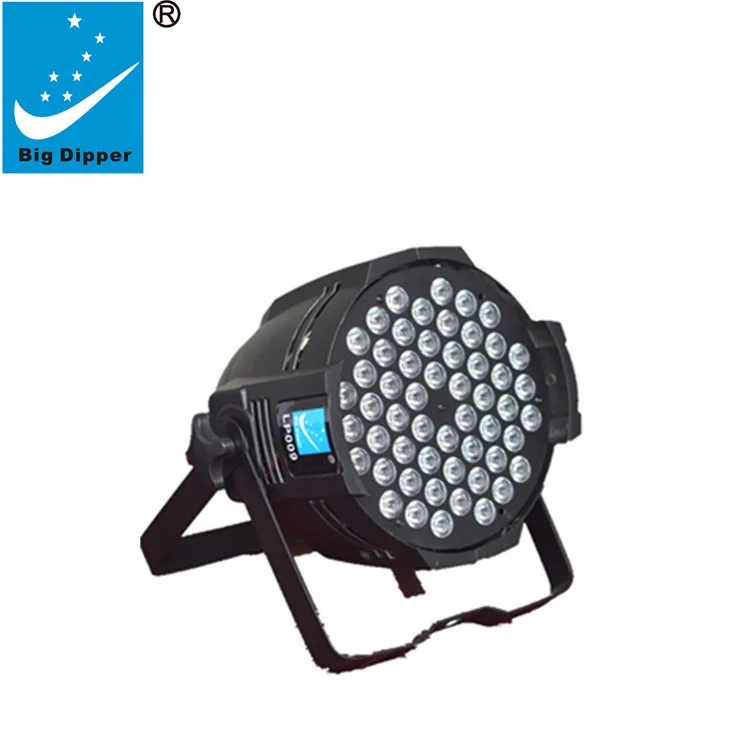 Big Dipper LP009 Professional night club par lights stage light equipment 54*3W RGBWA