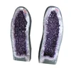 Wholesale Brazil Amethyst Geode Natural Purple Amethyst Geode Cluster For Fengshui Decoration