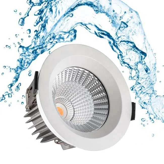 IP65 Led Recessed Downlight 15W 20W 30W 40W  Dimmable Led Downlight