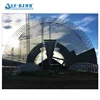 Xuzhou LF BJMB Especially designed for the Philippines wide span grid structure arch steel frame coal shed storage yard