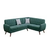 Turkish diwan exotic square commercial sleeper green modern sectional sofa frames