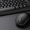 Black color wireless remote keyboard and mouse