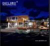 Popular modular boat house floating house floating resort for sale