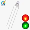 3legs diffused Bicolor LED Two Colours in One red + green Bi-color Diode 5mm/3mm 1W SMD Dual Color LED Chip