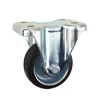Wanda Japan 75mm Sliding Beds Rubber Wheel Fixed Casters