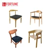 high end factory supply restaurant chairs Solid wood dining chairs with armrest