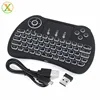 Wholesale wireless air mouse H9 backlit keyboard mini touch pad keyboard