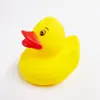 custom cartoon cute squeak duck toy floating bath toy
