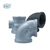 black tees elbow fitting commonly used for gas oil transportation