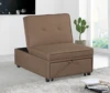 Living room multifunctional leisure single sofa bed with storage