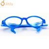 K-8824 Top selling flexible children TR90 eyewear Double Colours Kids Silicone Rubber Durable optical frame