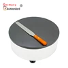 security chinese electric mini automatic pancake wafer crepe maker cake pan machine