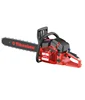 wood cutting with EU V gasoline 58cc chainsaw