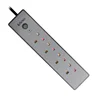 4 BS Outlet 2 USB port UK Plug Surge Protection Extension Socket Power Strip 2.4A