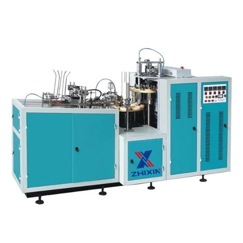 
ZX-12 Automatic low price coffee paper cup making machine factory 
