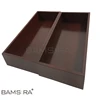 Bamboo Wood Stacking Drawer Organizer Box for Daily life Storage/BSCI,FSC Factory