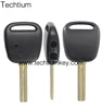 high quality 2 button remote key shell without logo with TOY48 short blade for Toyota
