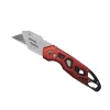 Wholesale Retractable Double SK5 Blade With Carabiner Carpet Work Folding Handy Paper Safety Cutter Utility Knife
