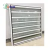 New style aluminum glass louver windows with fly screen