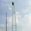High Quality Galvanized Steel Telecommunication For Base Station Monopole Tower