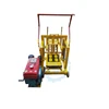 manual egg layer concrete brick machine qt4-40 hollow block making machine